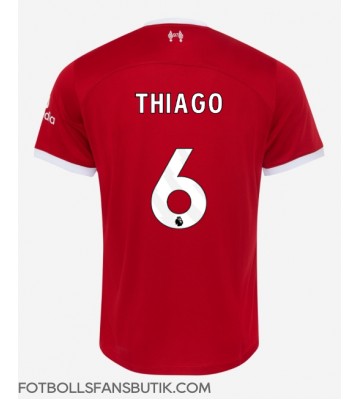 Liverpool Thiago Alcantara #6 Replika Hemmatröja 2023-24 Kortärmad